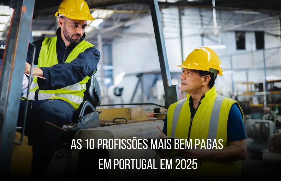 As 10 Profissões Mais Bem Pagas em Portugal em 2025